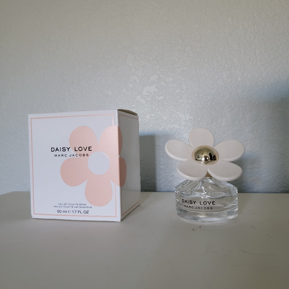 Empty Marc Jacob's bottle and box